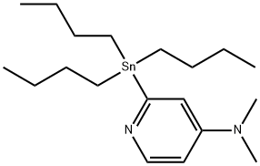 4-N,N-Dimethylamino-2-(tributylstannyl)-pyridine Structure