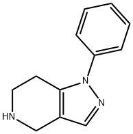 4,5,6,7-四氢-1-苯基-1H-吡唑并[4,3-C]吡啶,396133-34-9,结构式