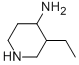 4-Piperidinamine,3-ethyl-(9CI) Structure