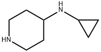N-环丙基哌啶-4-胺 结构式