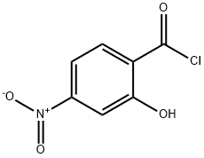 Benzoyl chloride, 2-hydroxy-4-nitro- (9CI),39614-82-9,结构式