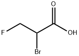 2-溴-3-氟丙酸 结构式