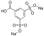 3,5-Disodiumsulfobenzoic acid Structure