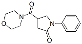 4-(Morpholinocarbonyl)-1-phenylpyrrolidin-2-one Structure