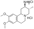 11bH-Benzo(a)quinolizine, 1,2,3,4,6,7-hexahydro-2-beta-amino-9,10-dime thoxy-alpha-methyl-, dihydrochloride Structure