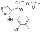 Aclantatum, 39633-62-0, 结构式