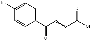 3-(4-溴苯甲酰基)丙烯酸 结构式