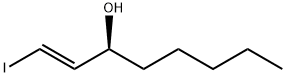 (S)-反式-3-羟基-1-碘-1-辛烯 结构式