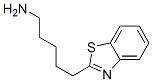 2-Benzothiazolepentanamine(9CI) 结构式