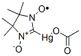 2-(acetoxymercuri)tetramethyl-2-imidazolin-1-yloxy-3-oxide Structure