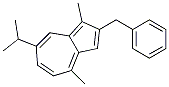 1,4-Dimethyl-7-(1-methylethyl)-2-(phenylmethyl)azulene 结构式