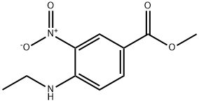 Methyl 4-(ethylaMino)-3-nitrobenzoate, 396652-42-9, 结构式