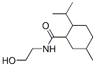 N-(2-hydroxyethyl)-2-(isopropyl)-5-methylcyclohexanecarboxamide 结构式