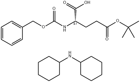 Z-GLU(OTBU)-OH.DCHA,3967-21-3,结构式