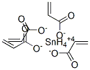 acrylic acid, tin salt Structure