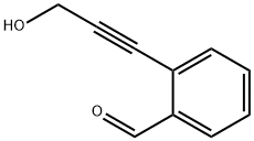 Benzaldehyde, 2-(3-hydroxy-1-propynyl)- (9CI) Struktur