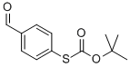 THIOCARBONIC ACID O-TERT-BUTYL ESTER S-(4-FORMYL-PHENYL) ESTER 化学構造式