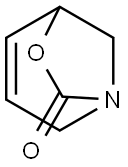 6-Oxa-1-azabicyclo[3.2.1]oct-3-en-7-one(9CI) 结构式