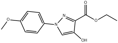 ETHYL 4-HYDROXY-1-(4-METHOXYPHENYL)-1H-PYRAZOLE-3-CARBOXYLATE