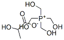 TETRAKIS(HYDROXYMETHYL)PHOSPHONIUM2-HYDROXYPROPIONATE,39686-78-7,结构式