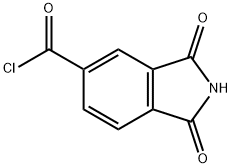 1H-Isoindole-5-carbonyl chloride, 2,3-dihydro-1,3-dioxo- (9CI) Structure