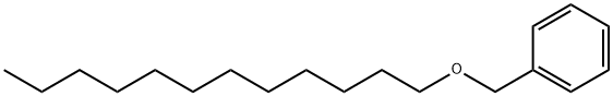 1-phenylmethoxydodecane Struktur