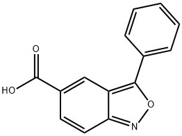 3-PHENYL-2,1-BENZISOXAZOLE-5-CARBOXYLIC ACID Structure