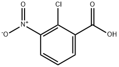 2-Chloro-3-nitrobenzoic acid Struktur
