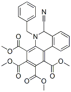 6-Cyano-5,6-dihydro-5-(phenylmethyl)-1,2,3,4-phenanthridinetetracarboxylic acid tetramethyl ester|