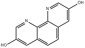 1,10-Phenanthroline-3,8-diol (9CI) Structure