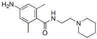 4-Amino-2,6-dimethyl-N-(2-piperidinoethyl)benzamide,39728-51-3,结构式