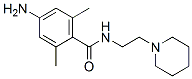 4-Amino-2,6-dimethyl-N-(2-piperidinoethyl)benzamide Structure