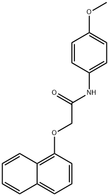 N-(4-methoxyphenyl)-2-(1-naphthyloxy)acetamide|