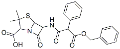 6-[[(benzyloxy)-1,3-dioxo-2-phenylpropyl]amino]-3,3-dimethyl-7-oxo-4-thia-1-azabicyclo[3.2.0]heptane-2-carboxylic acid|