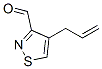 3-Isothiazolecarboxaldehyde, 4-(2-propenyl)- (9CI) 结构式