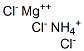 Ammonium magnesium chloride Structure