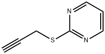 Pyrimidine, 2-(2-propynylthio)- (9CI)|2-(2-丙炔-1-基硫基)嘧啶