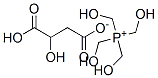 TETRAKIS(HYDROXYMETHYL)PHOSPHONIUMHYDROXYBUTANEDIOATE 结构式