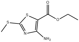 에틸4-아미노-2-(메틸티오)-1,3-티아졸-5-카르복실레이트에틸4-아미노-2-(메틸티오)-1,3-티아졸-5-카르복실레이트