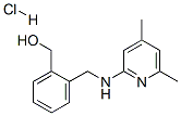 벤젠메탄올,.알파.-(4,6-디메틸-2-피리디닐)아미노메틸-,모노하이드로클로라이드