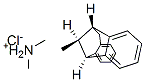 rel-(5S*,12S*)-10,11-ジヒドロ-N,N-ジメチル-5α*,10α*-メタノ-5H-ジベンゾ[a,d]シクロヘプテン-12-メタンアミン・塩酸塩 化学構造式