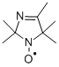 2,2,4,5,5-PENTAMETHYL-3-IMIDAZOLINE-1-OXYL Struktur