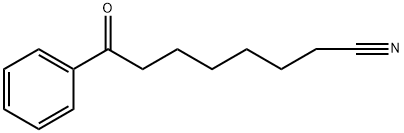 7-ベンゾイルヘプタンニトリル 化学構造式