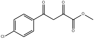 METHYL 4-(4-CHLOROPHENYL)-2,4-DIOXOBUTANOATE Structure