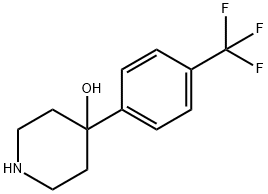 4-(4-TRIFLUOROMETHYL-PHENYL)-PIPERIDIN-4-OL 化学構造式