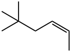 (Z)-5,5-ジメチル-2-ヘキセン 化学構造式