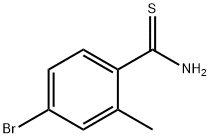 4-溴-2-甲基硫代苯甲酰胺, 397845-03-3, 结构式