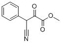 3-CYANO-2-OXO-3-PHENYL-PROPIONIC ACID METHYL ESTER Struktur