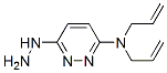 3-Hydrazino-6-(diallylamino)pyridazine 结构式