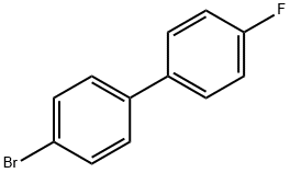 4-Bromo-4'-fluorobiphenyl Struktur